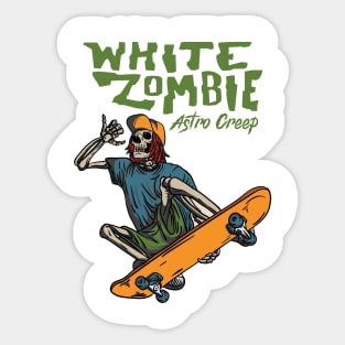 scary drama halloween movie 1932 zombie Sticker